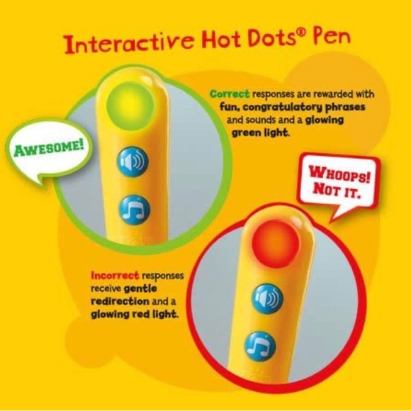 Hot Dots Learning Tool 1st Grade Math and Reading - Picture 6 of 6
